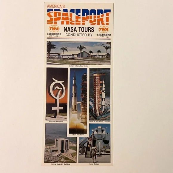 Vintage 1960s Americas Spaceport Nasa Tours Brochure John F Kennedy Space Center - Picture 9 of 9